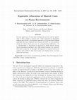 Research paper thumbnail of Equitable allocation of shared costs on fuzzy environment