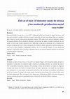 Research paper thumbnail of Éste es el mar, el siniestro canto de sirena y los modos de producción social