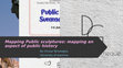 Research paper thumbnail of Mapping Public sculptures: mapping an aspect of public history