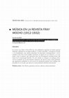 Research paper thumbnail of La Música en la Revista Fray Mocho (1912-1932)