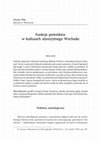 Research paper thumbnail of Funkcje pomników w kulturach starożytnego Wschodu