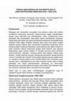 Research paper thumbnail of PENGALAMAN MENGAJAR DAN MENYELIDIK DI JABATAN/PROGRAM SAINS NUKLEAR ( 1990-2018