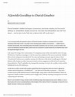 Research paper thumbnail of A Jewish Goodbye to David Graeber