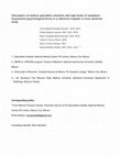 Research paper thumbnail of Description of medical specialties residents with high levels of workplace harassment (psychological terror) in a reference hospital: A cross-sectional study