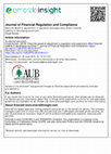 Research paper thumbnail of Does the speed of adjustment in regulation and supervision affect financial stability in developing countries?