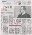 Research paper thumbnail of Emma Giammattei, Il giovane Croce. Torna "Storie e leggende napoletane" Corriere del Mezzogiorno 10072020