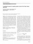 Research paper thumbnail of Cannabinoid contents in cannabis products seized in São Paulo, Brazil, 2006–2007