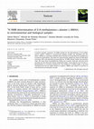 Research paper thumbnail of 1H NMR determination of β-N-methylamino-l-alanine (l-BMAA) in environmental and biological samples