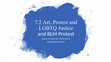 Research paper thumbnail of .Art, Protest, LGBTQ and Racial Justice (Vol 2)