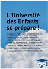 Research paper thumbnail of Cours / Atelier L'ART EST-IL UTILE ? Université des Enfants | ULB 2020-21