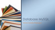 Research paper thumbnail of Database MySQL