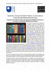 Research paper thumbnail of The Jewish Bookshelf as a Site of Self-Fashioning: Reflections on a Historical Phenomenon and the Contemporary Moment