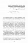 Research paper thumbnail of Graciela Fernández Ruiz. Decir sin decir. Implicatura convencional y expresiones que la generan en español. México, El Colegio de México, 2018.