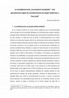 Research paper thumbnail of La socialdemocracia, ¿un proyecto inacabado? Una aproximación según las consideraciones de Jürgen Habermas y Tony Judt