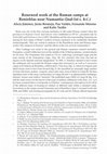 Research paper thumbnail of A. Jiménez, J. Bermejo, P. Valdés, F. Moreno and K. Tardio. Renewed work at the Roman camps at Renieblas near Numantia (2nd-1st c. B.C), Journal of Roman Archaeology 33,  2020, 4-35.