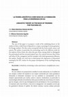 Research paper thumbnail of LA TEORÍA LINGÜÍSTICA COMO BASE DE LA FORMACIÓN PARA LA ENSEÑANZA DE ELE LINGUISTIC THEORY AS THE BASIS OF TRAINING FOR TEACHING SFL