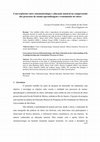 Research paper thumbnail of Convergências entre etnomusicologia e educação musical na compreensão dos processos de ensino-aprendizagem e transmissão no choro