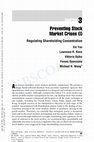 Research paper thumbnail of Preventing Stock Market Crises (I) Regulating Shareholding Concentration