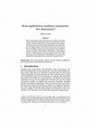 Research paper thumbnail of Must egalitarians condemn representative democracy?