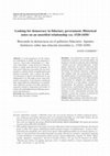 Research paper thumbnail of Looking for democracy in fiduciary government. Historical notes on an unsettled relationship (ca. 1520-1650)