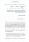 Research paper thumbnail of La efectividad del Tribunal Electoral y el INE: los derechos humanos y los conflictos laborales en México