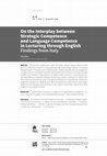 Research paper thumbnail of On the Interplay between Strategic Competence and Language Competence in Lecturing through English. Findings from Italy