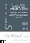 Research paper thumbnail of Stefano Consiglio, Marco D’Isanto, Fabio Pagano, Partnership Pubblico Private e organizzazioni ibride di comunità per la gestione del patrimonio culturale, in Capitale Culturale 11/20, pp. 357-373