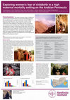 Research paper thumbnail of Exploring women's fear of childbirth in a high maternal mortality setting on the Arabian Peninsula