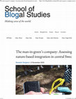 Research paper thumbnail of The man-in-green's company: Assessing nature-based integration in central Sweden