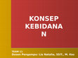 Research paper thumbnail of KONSEP KEBIDANAN