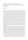 Research paper thumbnail of Wie viel Religionsphilosophie braucht es für eine Philosophie der Person?