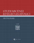 Research paper thumbnail of Studi Micenei ed Egeo-Anatolici  NS 6 2020