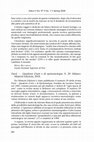 Research paper thumbnail of Recensione a Parol – Quaderni d’arte e di epistemologia. N. 29 (2018)