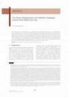 Research paper thumbnail of ARTICLE Tax Treaty Interpretation and Authentic Languages: Lessons from Polish Case Law