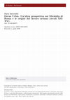 Research paper thumbnail of "«Decus Urbis». Un’altra prospettiva sui «Mirabilia» di Roma e le origini del decoro urbano (secoli XII-XV)", «Quaderni Storici» 163/1 (2020), pp. 159-183