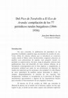 Research paper thumbnail of "Del "Pico de Toralvillo" a "El Eco de Aranda": compilación de los 77 periódicos rurales burgaleses (1866-1936)"