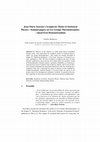 Research paper thumbnail of Jean-Marie Souriau's Symplectic Model of Statistical Physics : Seminal papers on Lie Groups Thermodynamics -Quod Erat Demonstrandum