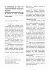 Research paper thumbnail of La valutazione di esito sul campo dell'attività terapeutica di gruppo. Un'esperienza preliminare presso il Ser.D. della ASL di Teramo con l'utilizzo del CORE-OM (Clinical Outcomes in Routine Evaluation- Outcome Measure