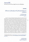 Research paper thumbnail of Os afetos na filosofia e a dimensão filosófica dos afetos
Affections in philosophy and the philosophical dimension
of affetions