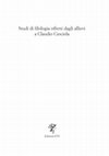 Research paper thumbnail of "Nuovo lamento è d'un pecatore". Edizione critica di un lamento in forma di serventese bicaudato ordinato per "Saligia" (e intonato), in Studi di filologia offerti dagli allievi a Claudio Ciociola, Pisa, ETS, 2020, pp. 201-226 (pdf parziale).