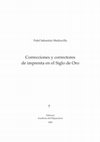 Research paper thumbnail of Correcciones y correctores de imprenta en el Siglo de Oro