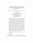 Research paper thumbnail of Demystifying Data Science Projects: a Look on the People and Process of Data Science Today