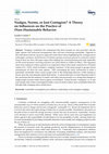 Research paper thumbnail of Nudges, Norms, or Just Contagion? A Theory on Influences on the Practice of (Non-)Sustainable Behavior (Open access)