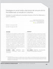 Research paper thumbnail of Estrategias en social media y decisiones de consumo de los Post Millennials: un estudio en Costa Rica