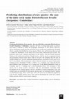 Research paper thumbnail of Predicting distributions of rare species: the case of the false coral snake Rhinobothryum bovallii (Serpentes: Colubridae