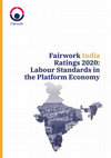 Research paper thumbnail of Fairwork India Ratings 2020: Labour Standards in the Platform Economy