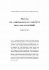 Research paper thumbnail of Manuale per la preparazione dei componenti della base dati di DArIL