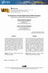 Research paper thumbnail of The Restrictions of Human Rights During COVID-19 Pandemic