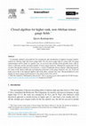 Research paper thumbnail of Closed Algebras for Higher Rank, non Abelian Tensor Gauge Fields