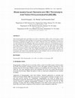 Research paper thumbnail of Top cited article in Google scholar - Hash Based Least Significant Bit Technique for Video Steganography[HLSB]